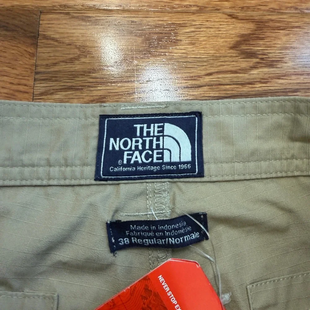 The North Face Tribe Cargo Short Mens 38 Dune Beige Hiking Outdoor Ripstop 11